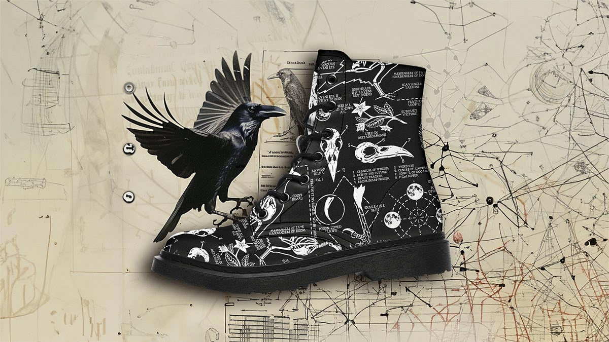 Witchy Occult Footwear
