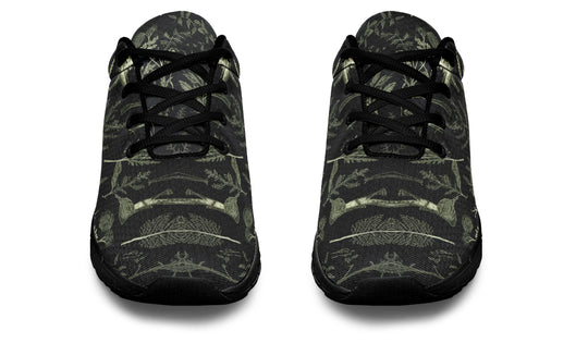 Autumn Memoir Athletic Sneakers - Performance Footwear Gothic Dark Academia Running Walking Shoes