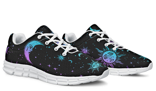 Celestial Pastel Athletic Sneakers