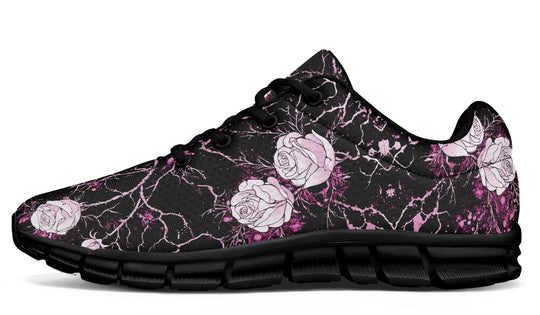 Amethyst Kintsugi Rose Athletic Sneakers