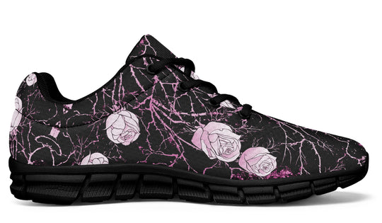 Amethyst Kintsugi Rose Athletic Sneakers