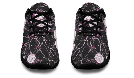 Amethyst Kintsugi Rose Athletic Sneakers
