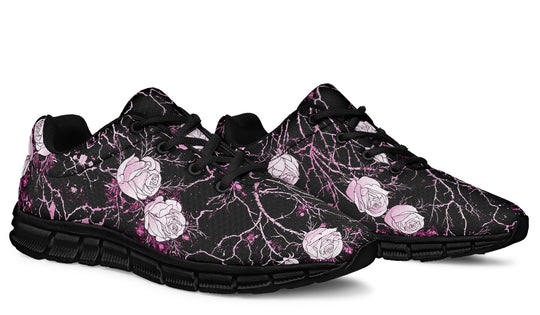 Amethyst Kintsugi Rose Athletic Sneakers