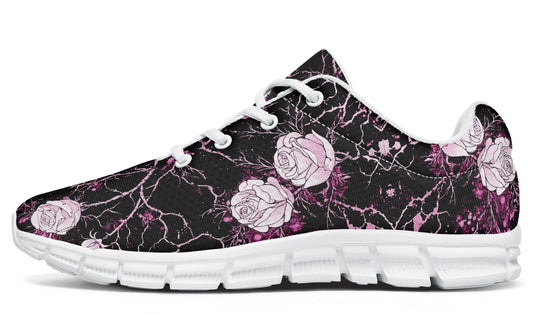 Amethyst Kintsugi Rose Athletic Sneakers