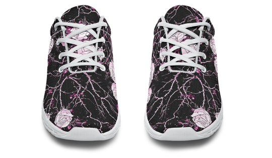 Amethyst Kintsugi Rose Athletic Sneakers