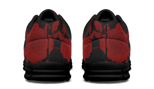 Blood Rose Romance Athletic Sneakers