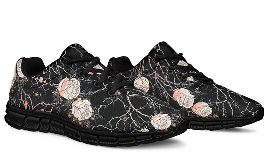 Blush Kintsugi Rose Athletic Sneakers