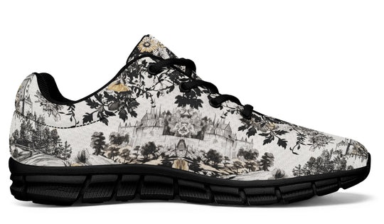 Castle in Bloom Athletic Sneakers