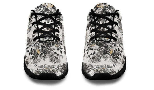 Castle in Bloom Athletic Sneakers