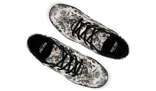 Castle in Bloom Athletic Sneakers