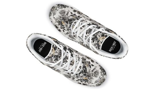 Castle in Bloom Athletic Sneakers