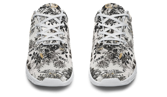 Castle in Bloom Athletic Sneakers