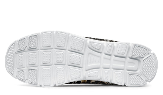 Castle in Bloom Athletic Sneakers