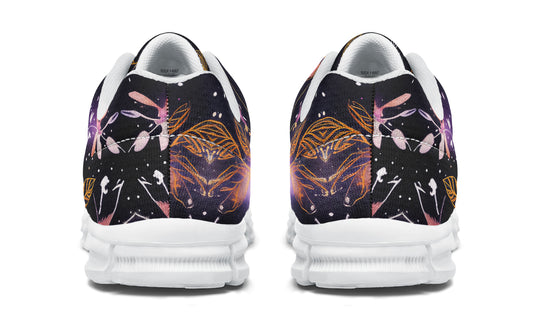 Cosmic Petals Athletic Sneakers