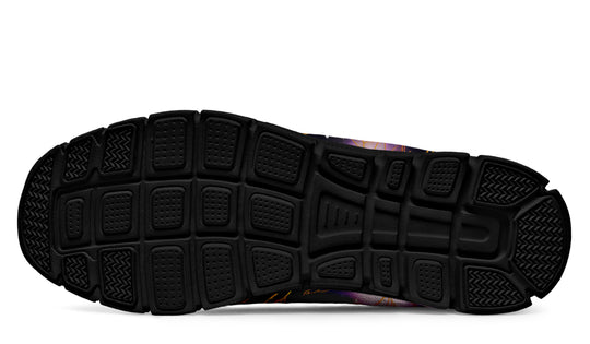 Cosmic Petals Athletic Sneakers