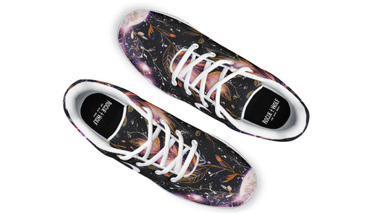 Cosmic Petals Athletic Sneakers