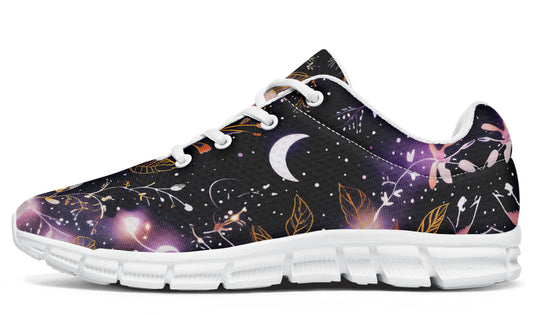 Cosmic Petals Athletic Sneakers