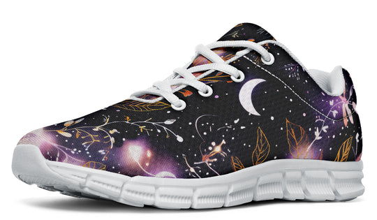 Cosmic Petals Athletic Sneakers