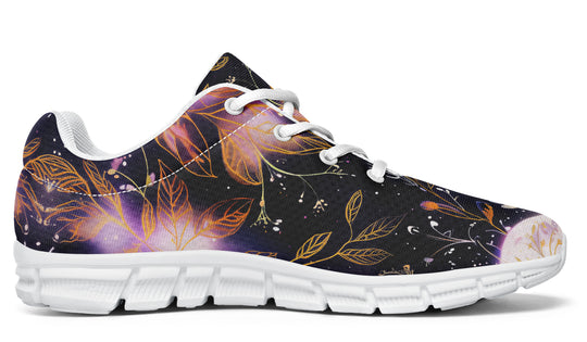 Cosmic Petals Athletic Sneakers