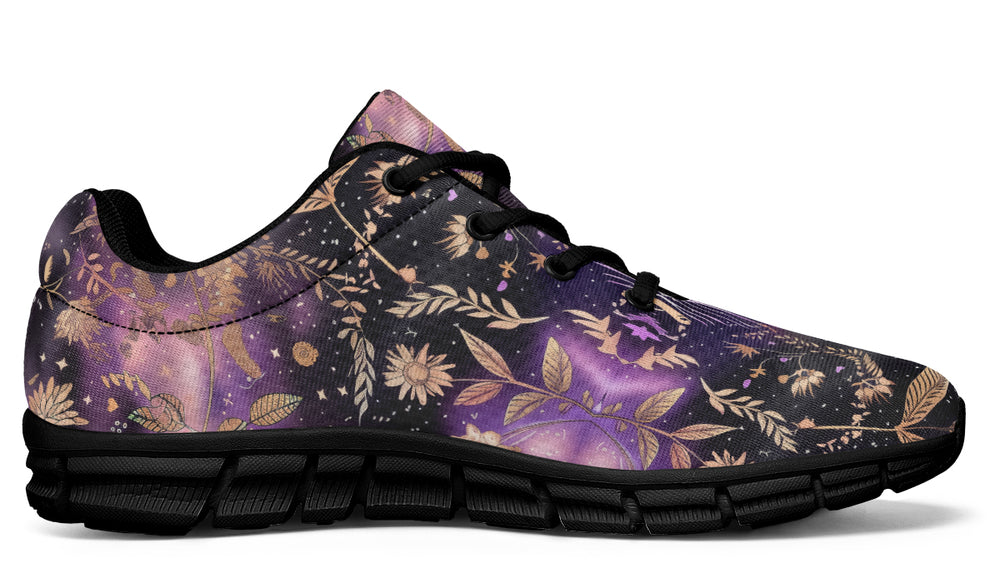 Galactic Bloom Athletic Sneakers
