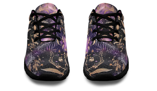 Galactic Bloom Athletic Sneakers