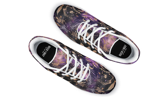 Galactic Bloom Athletic Sneakers