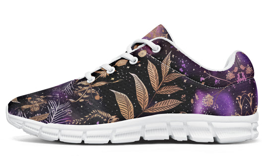 Galactic Bloom Athletic Sneakers