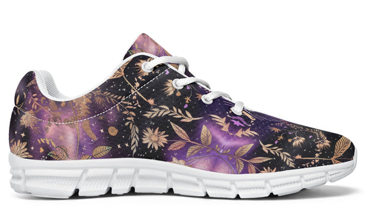 Galactic Bloom Athletic Sneakers