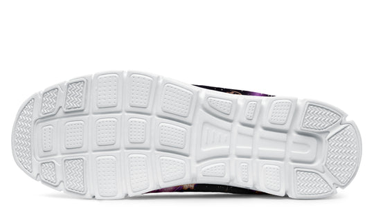 Galactic Bloom Athletic Sneakers