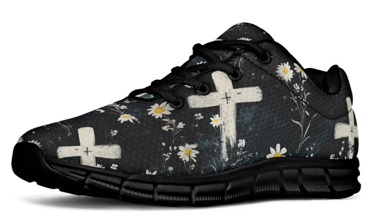 Graveyard Bloom Athletic Sneakers
