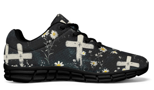 Graveyard Bloom Athletic Sneakers