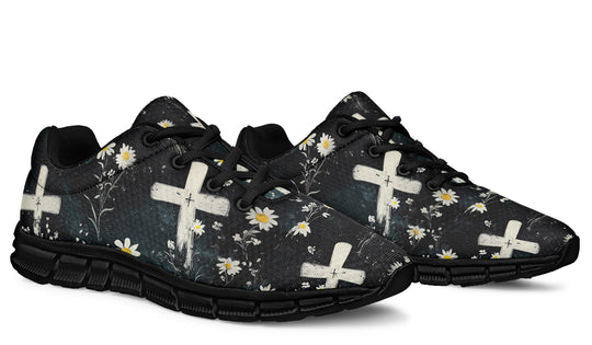 Graveyard Bloom Athletic Sneakers