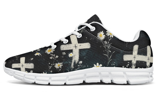 Graveyard Bloom Athletic Sneakers
