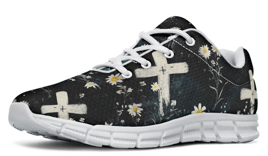 Graveyard Bloom Athletic Sneakers