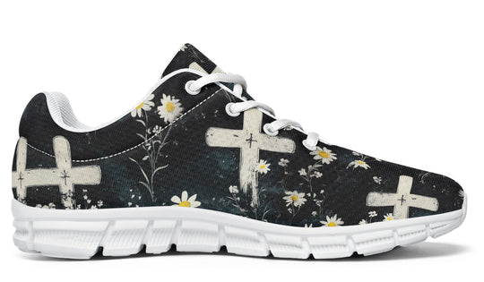 Graveyard Bloom Athletic Sneakers