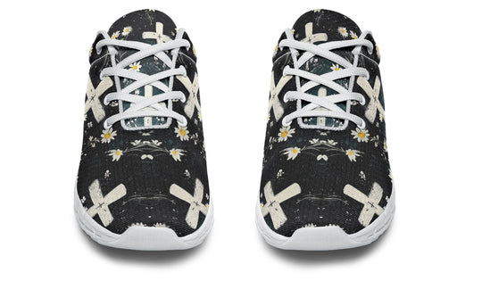 Graveyard Bloom Athletic Sneakers