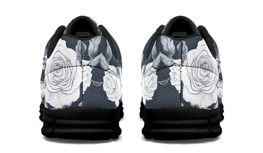 Steel Rose Romance Athletic Sneakers
