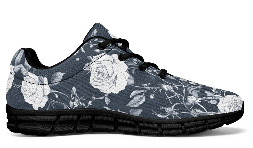 Steel Rose Romance Athletic Sneakers