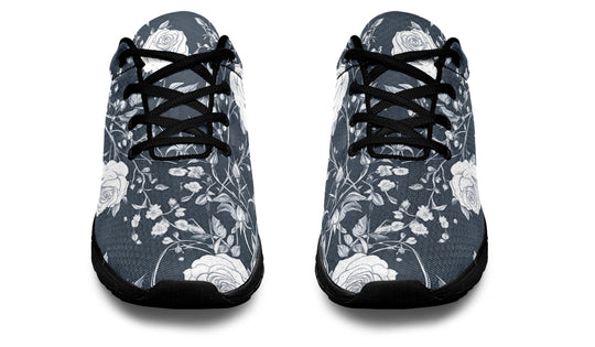 Steel Rose Romance Athletic Sneakers