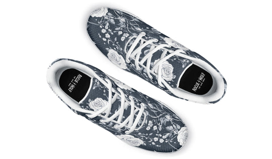 Steel Rose Romance Athletic Sneakers