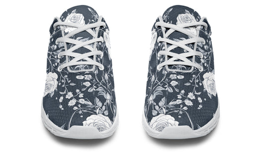 Steel Rose Romance Athletic Sneakers