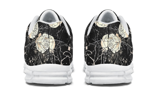 Ivory Kintsugi Rose Athletic Sneakers