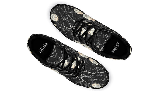 Ivory Kintsugi Rose Athletic Sneakers