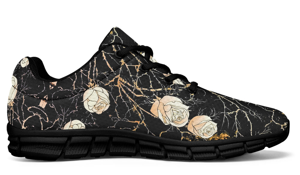 Kintsugi Rose Athletic Sneakers