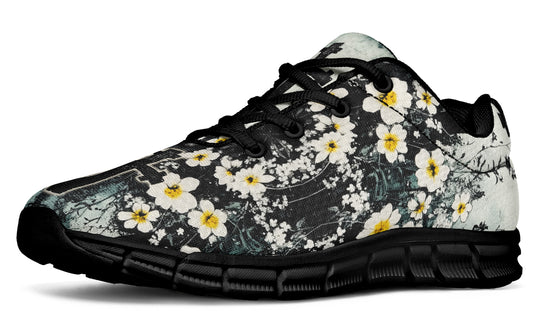Mourning Petals Athletic Sneakers