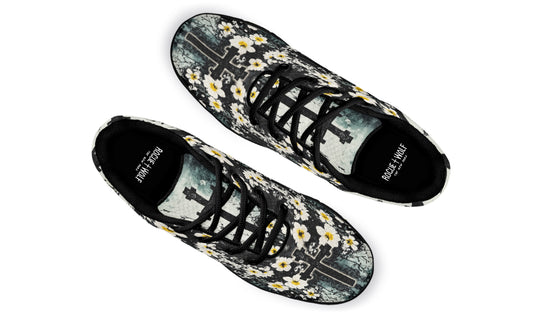 Mourning Petals Athletic Sneakers