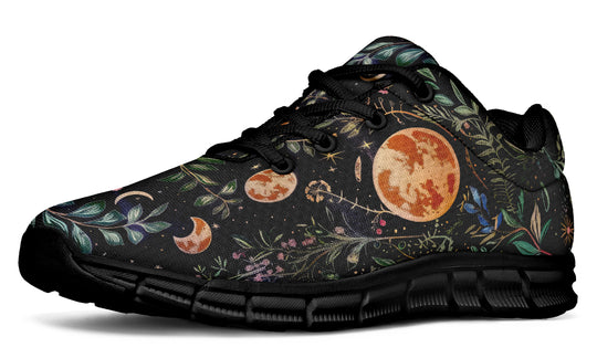 Night Blossom Athletic Sneakers