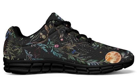 Night Blossom Athletic Sneakers