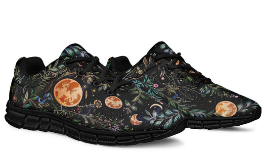 Night Blossom Athletic Sneakers