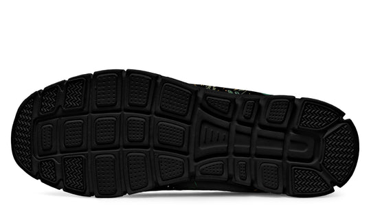Night Blossom Athletic Sneakers